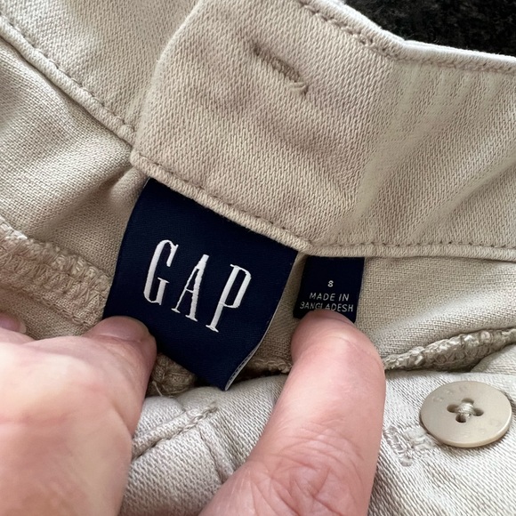 NWT High Rise Wide Leg Twill Khakis - Picture 4 of 5